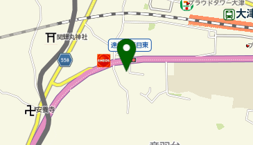 看護小規模多機能ソワン逢坂の地図画像