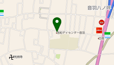 洛和グループホーム音羽の地図画像
