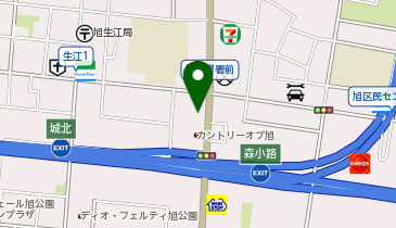 守上クリニック訪問リハビリステーションの地図画像