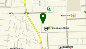 社会医療法人ささき会藍の都脳神経外科病院の地図画像