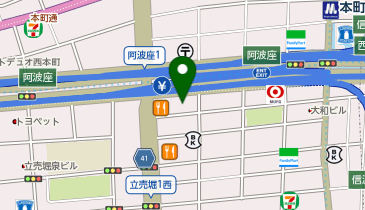 マイナビ訪問看護ステーション大阪の地図画像