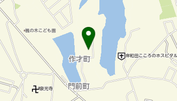 ケアプラン門前の地図画像