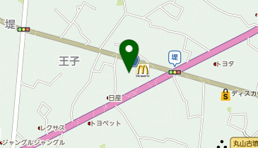ブレストケア貝塚の地図画像