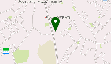 メディカル・リハビリホームくらら吹田の地図画像