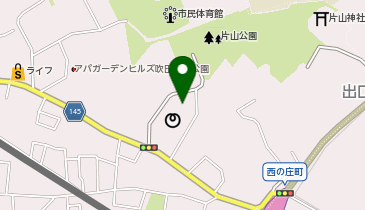 ケアポート大阪西吹田センターグループホームやすらぎの地図画像