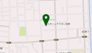 介護付有料老人ホームそうせい田島の地図画像