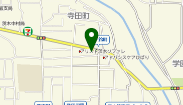 デイサービスはなのき茨木の地図画像