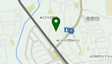 介護付有料老人ホームエコハウスゆららの地図画像