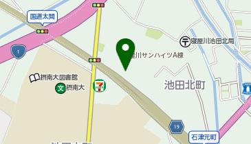 檜の湯和郷の地図画像
