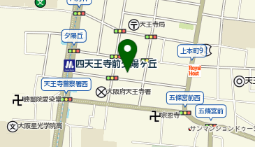 ニチイケアセンター夕陽丘の地図画像