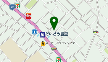 ニチイケアセンターだいどうの地図画像