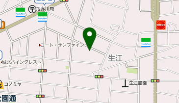 医療福祉生協おおさかグループホーム花しょうぶの地図画像