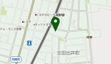 グループホームたいよう堺東の地図画像