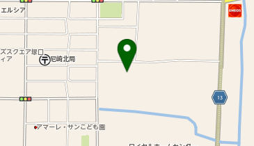 市民健康開発センターハーティ21の地図画像