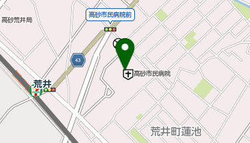 高砂市民病院訪問看護ステーションの地図画像