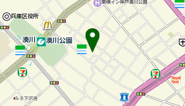 ホームヘルプサービススリール湊川の地図画像