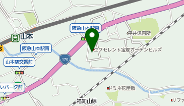 エクセレント宝塚ガーデンヒルズの地図画像