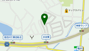 グループホームにしむらの地図画像