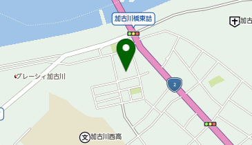 ニッケあすも加古川の地図画像