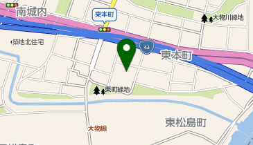 HIBISU尼崎の地図画像