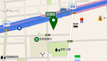 訪問介護ステーションHIBISU尼崎trustの地図画像