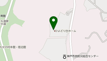 特別養護老人ホームひよどりホームの地図画像