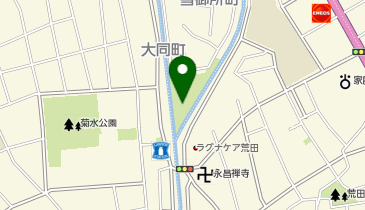 ラグナケア荒田の地図画像