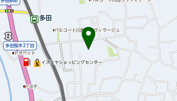 愛の家グループホーム川西東多田の地図画像