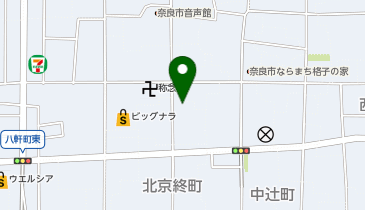 トライズ訪問看護ステーション奈良の地図画像