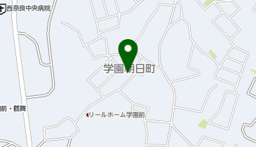 ハッピースタッフ奈良学園前の地図画像