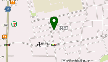訪問介護センターやわらぎの地図画像