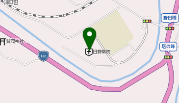 日野病院組合訪問看護ステーションの地図画像