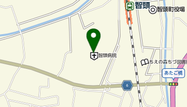 智頭町立智頭心和苑の地図画像