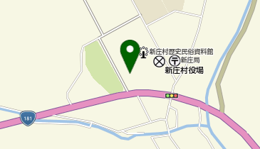 新庄村社会福祉協議会指定通所介護事業所の地図画像