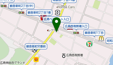コモンカフェの地図画像