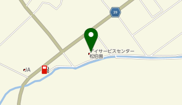 松伯園短期入所生活介護事業所の地図画像