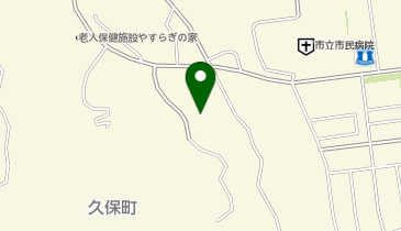 地域密着型特別養護老人ホーム星の里の地図画像
