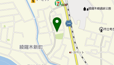はまゆう苑あやらぎの地図画像