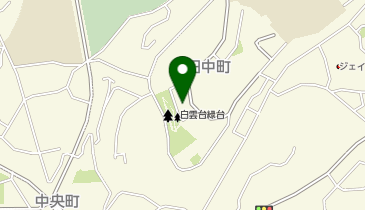 医療法人茜会デイサービス白雲台の地図画像
