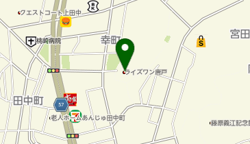 デイサービス隣ご縁唐戸の地図画像