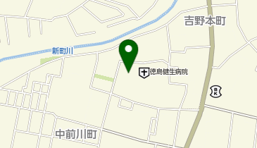 徳島健生病院訪問リハビリテーションの地図画像