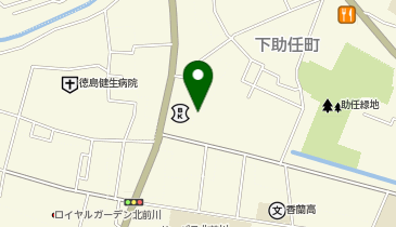 グループホーム渭北の地図画像