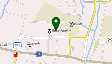 美馬市社協脇町ホームヘルパーステーションの地図画像
