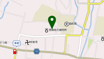 美馬市社協ケアプランセンターの地図画像