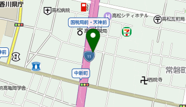 ツクイ高松訪問看護ステーションの地図画像
