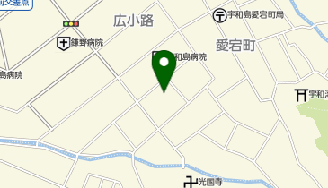 独立行政法人地域医療機能推進機構宇和島病院附属介護老人保健施設の地図画像