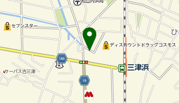 医療法人松山平成会グループホーム青い鳥の地図画像