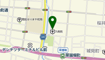 指定通所リハビリテーションさえんばの地図画像