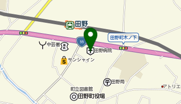 訪問リハビリテーションたのの地図画像