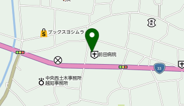 医療法人前田会訪問リハビリテーション事業所の地図画像